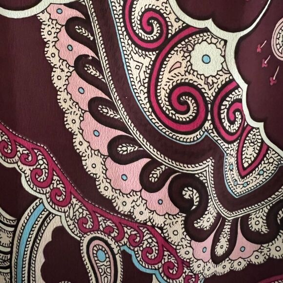 NWT🏷 Chico's purple paisley tank, size 1 (Medium) - Picture 3 of 9